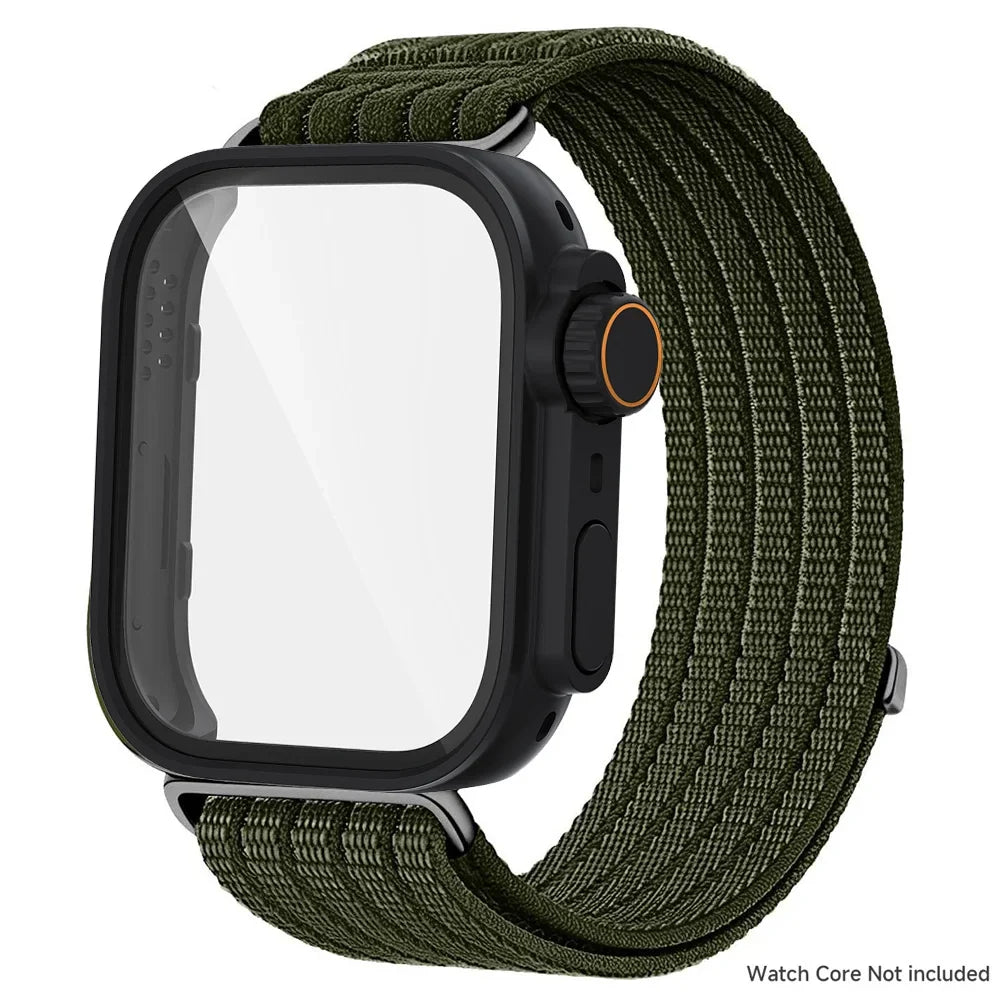 Nylon Band + Case for Huawei Watch Fit 5 / Fit 5 Pro – Woven Wristband with Ultra Cover