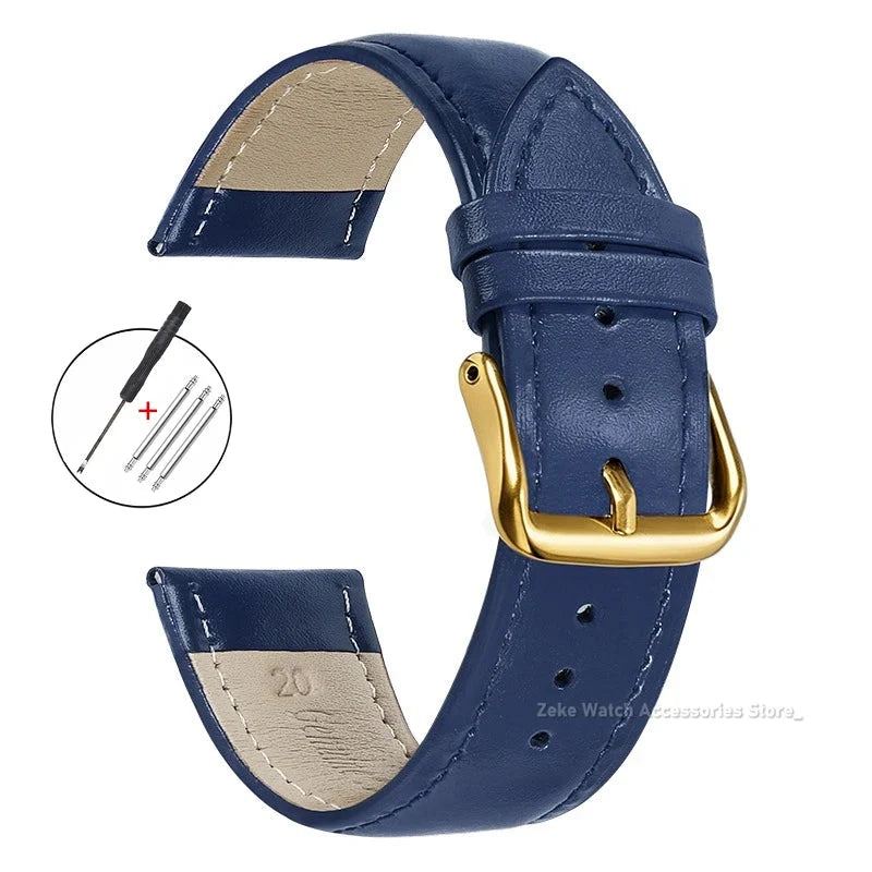 COROS PACE & APEX Slim Calfskin Band, Spring Bars & Tool