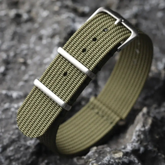 Amazfit Bands Ribbed Nylon Watch Band Durable Fabric Strap