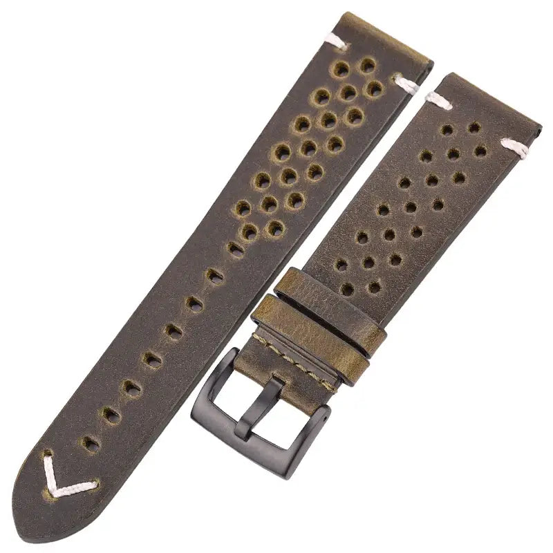 Suunto Leather Band - Breathable, Stylish, Durable Design