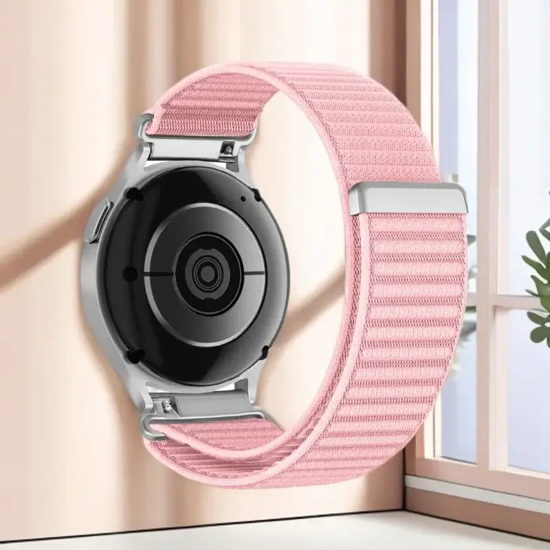 Amazfit Balance, GTR, GTS & Bip Ribbed Nylon Band with Metal Loop