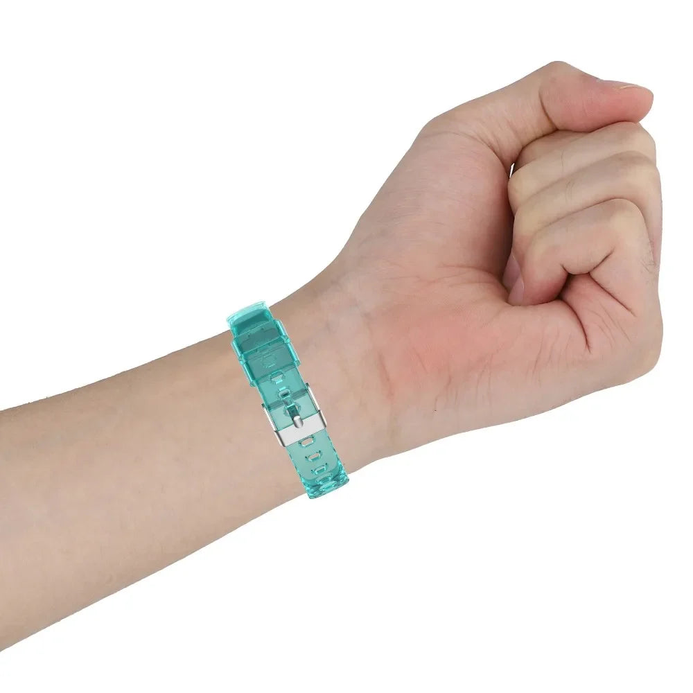 Fitbit Inspire, Luxe & Ace Clear Band with Built-In Case