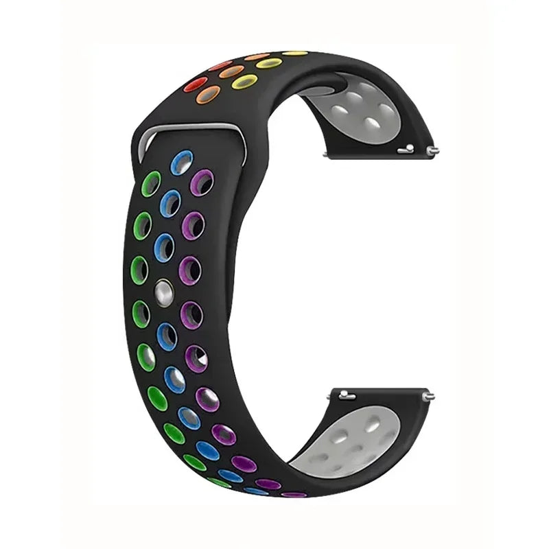 Motorola Moto Watch Two-Tone Perforated Silicone Band