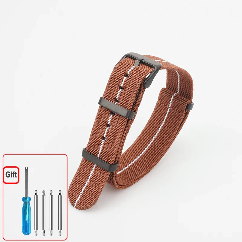 COROS Elastic Nylon Watch Band - Washable Waterproof Strap For Outdoors