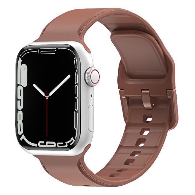 Silicone Apple Watch Band Series 11/10/9/8/7/6/5/4/ SE / Ultra 1/2/3