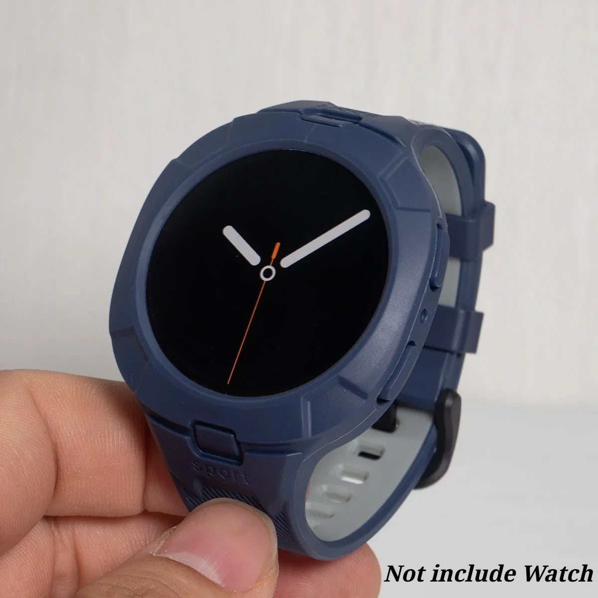 Samsung Galaxy Silicone Sport Watch Band - Case Watch8/Watch8 Classic/Watch9