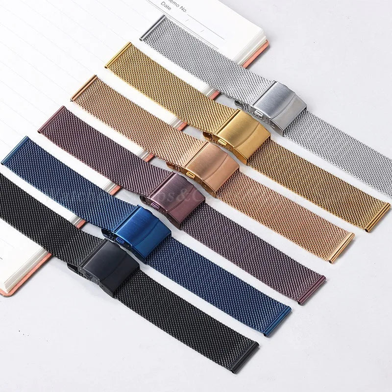 TicWatch Pro 5, Pro 3 & E3 Thin Milanese Mesh Band