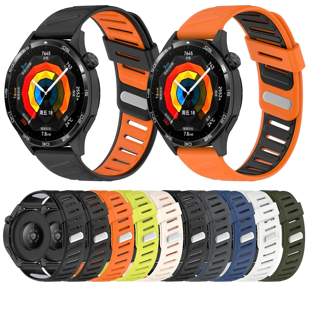 22mm Silicone Band for Redmi Watch 5 Active / 5 Lite & CMF Watch Pro 2 / 3