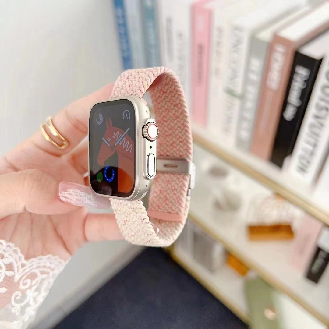 Apple Watch Loop Armband Series 11/10/9/8/7/6/5/4/ SE / Ultra 1/2/3 - Comfortable & Stylish