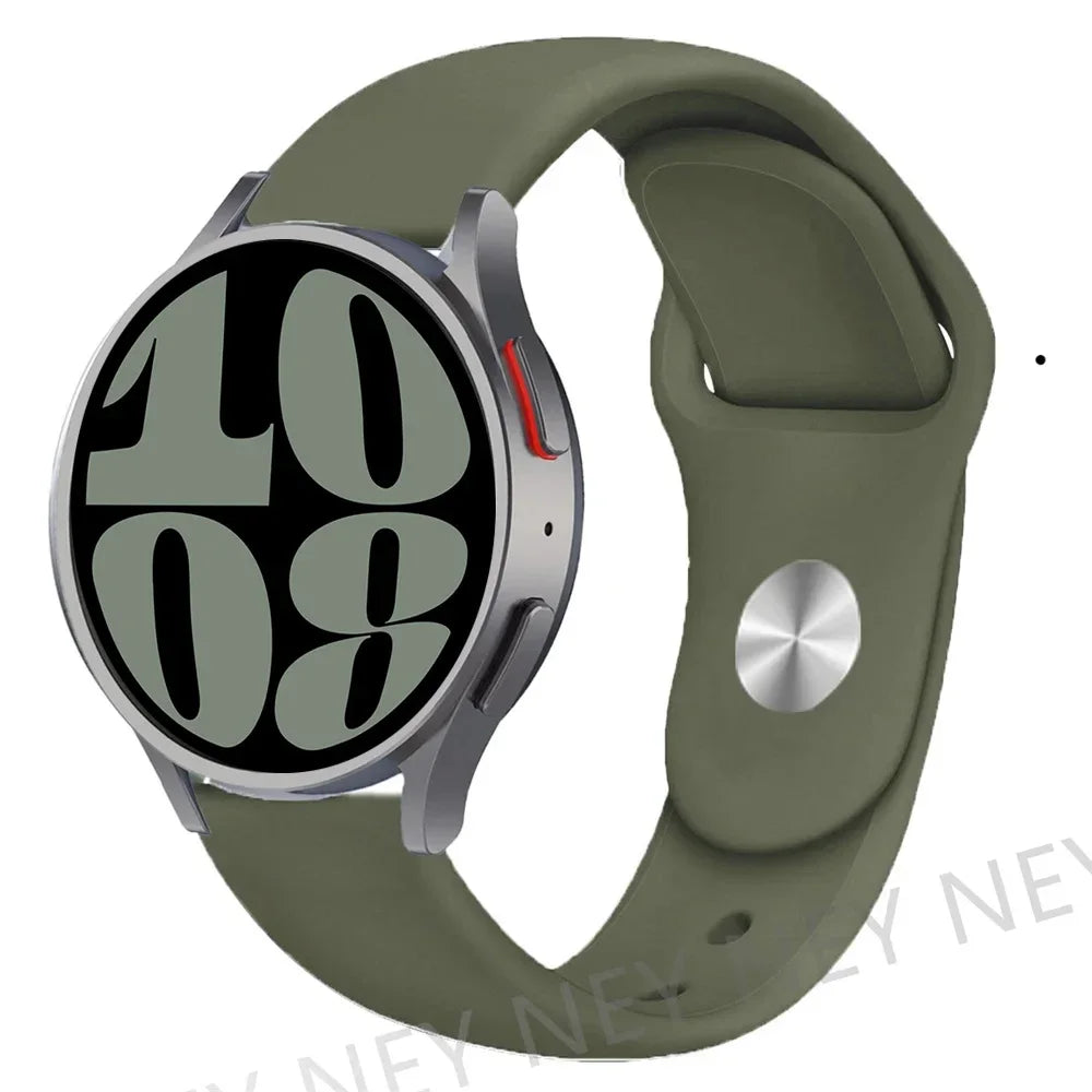 Motorola Moto Watch Smooth Silicone Pin-and-Tuck Band, 30 Colors