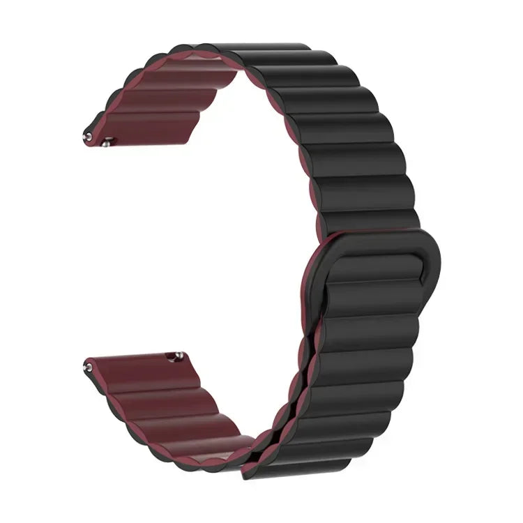COROS PACE & APEX Ribbed Two-Tone Magnetic Loop Band, 28 Colors