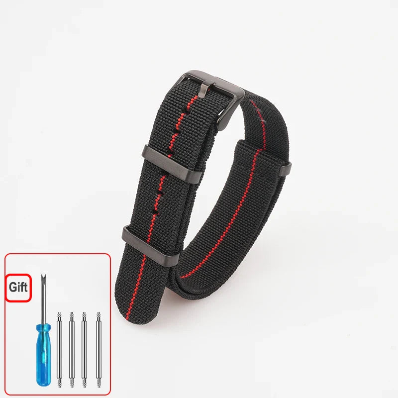 COROS Elastic Nylon Watch Band - Washable Waterproof Strap For Outdoors