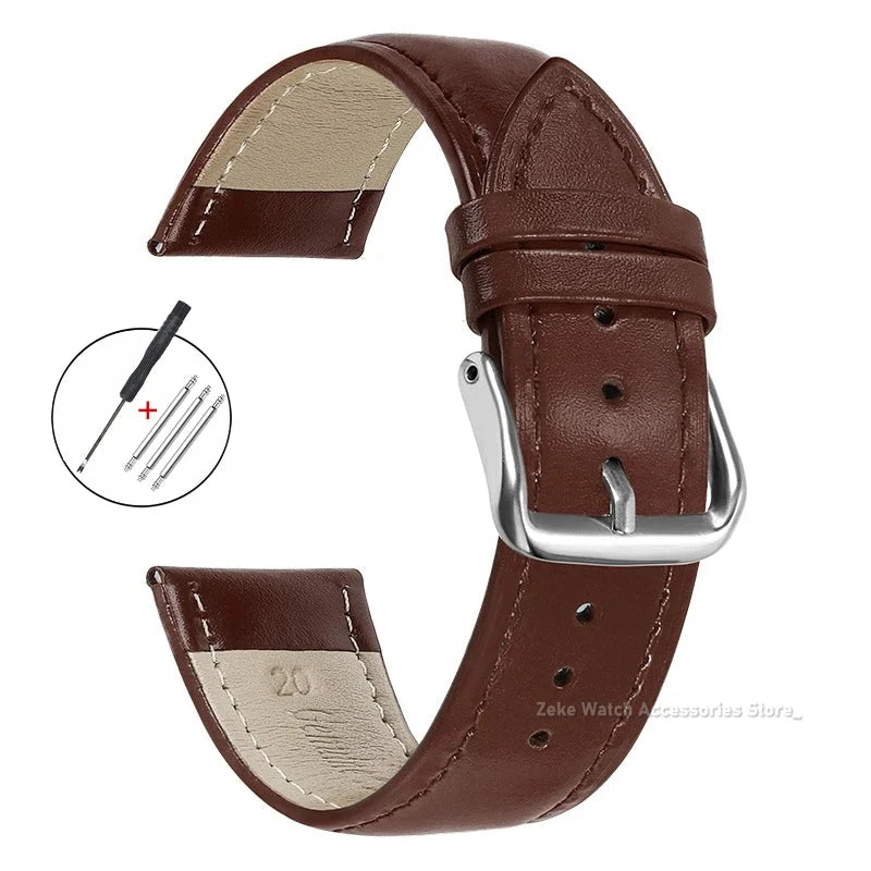 Huawei Watch & Watch GT Slim Calfskin Band, Spring Bars & Tool