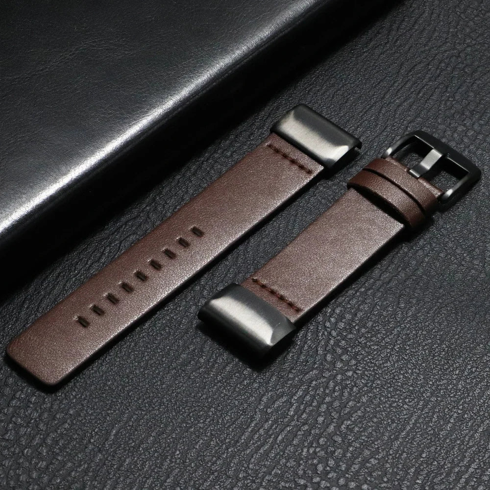Garmin QuickFit 20/22/26mm Minimal Leather Band