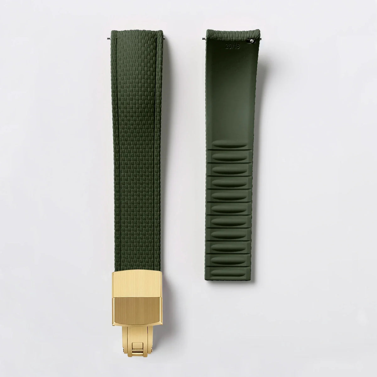 Amazfit Balance, GTR, GTS & Bip Curved-End FKM Rubber Band