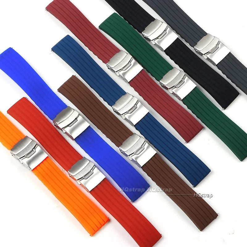 Polar Vantage, Grit X & Ignite Ribbed Silicone Band, Deployment Clasp