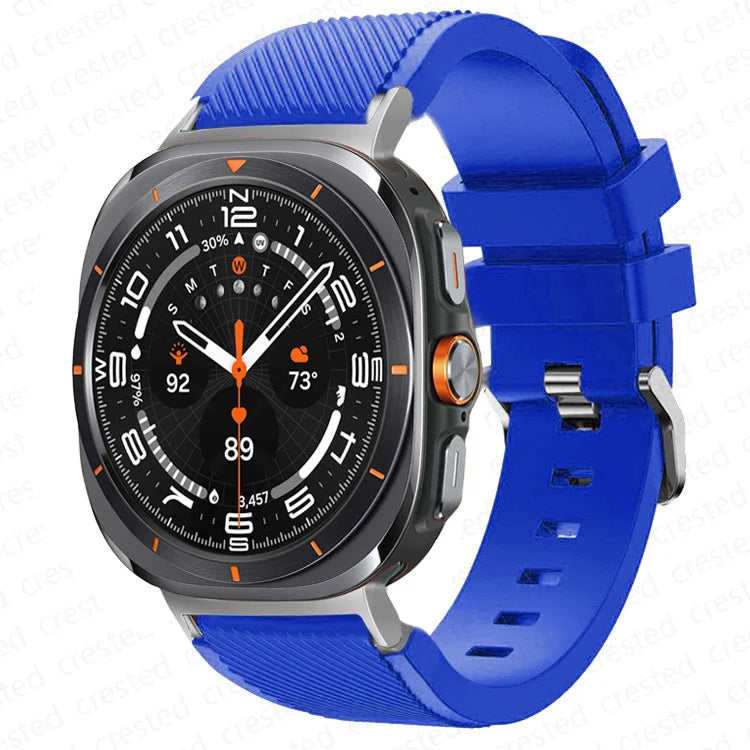 Samsung Galaxy Silicone Sport Watch Band - 20mm/Ultra+Ultra2