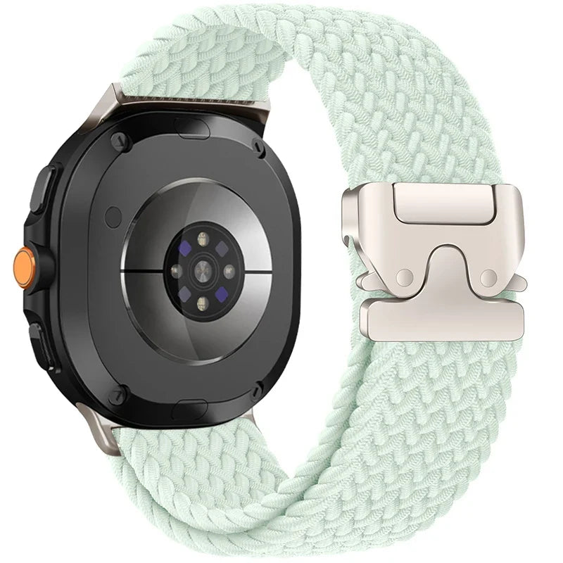 Nylon Woven Loop Band for Samsung Galaxy Watch 9 & 8 40mm 44mm & Classic 46mm | Parachute Buckle Sport Strap