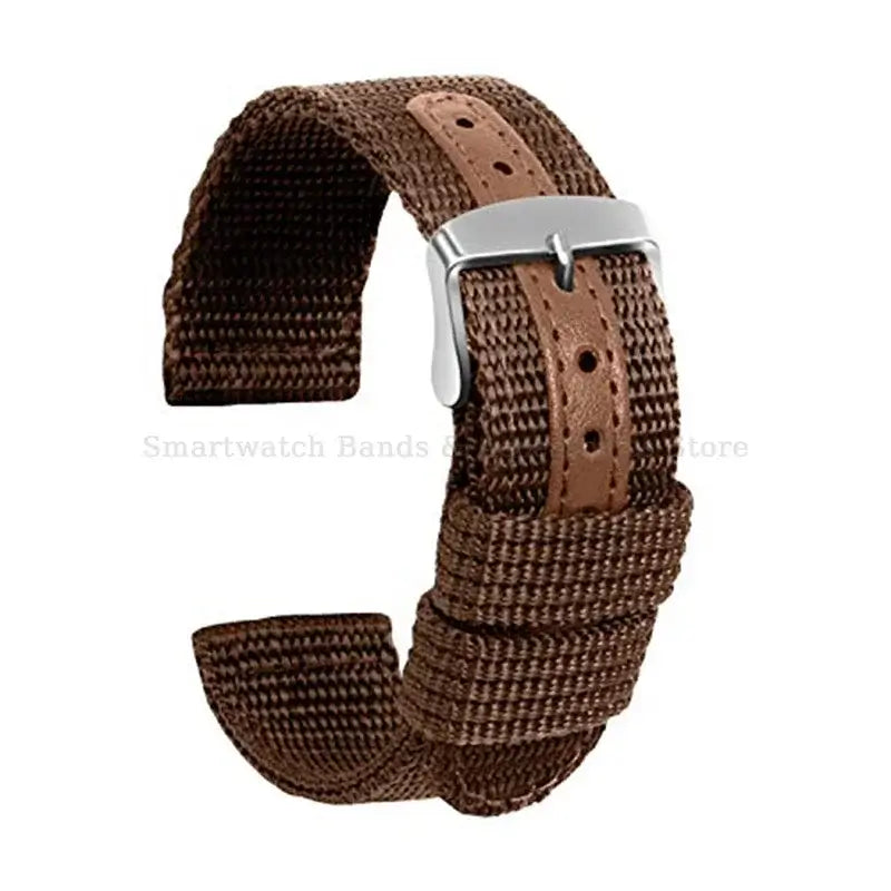 Ticwatch Nylon and Leather Band Eco-Friendly Stylish Design