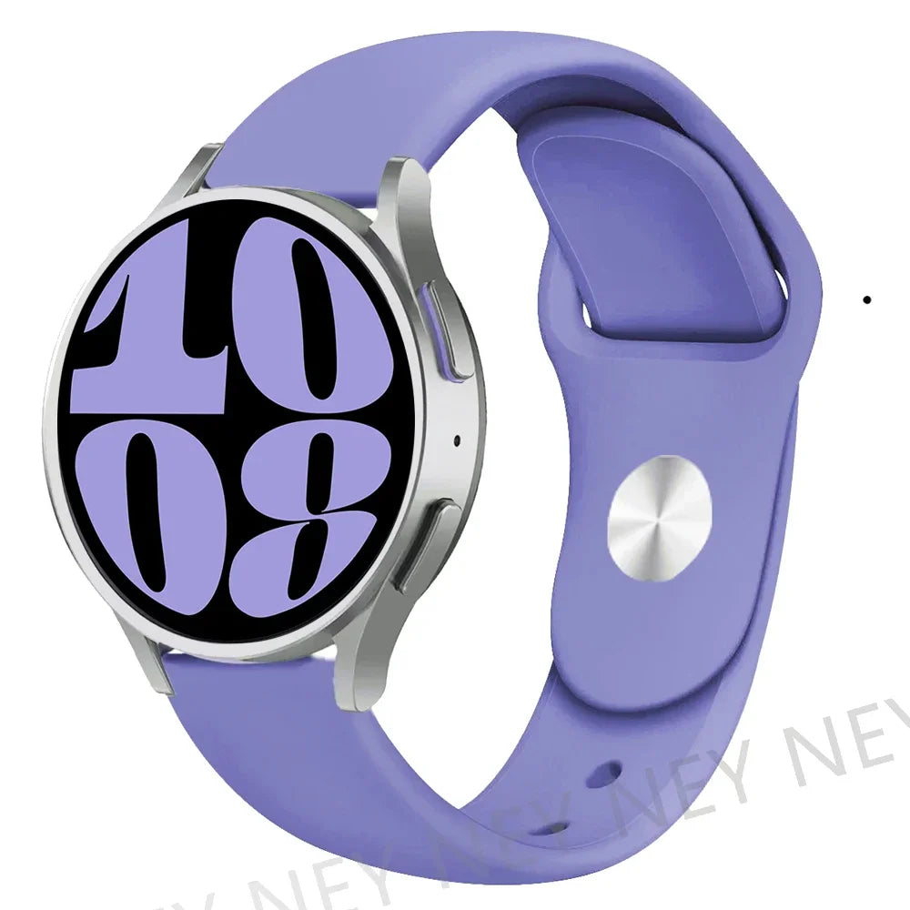 Motorola Moto Watch Smooth Silicone Pin-and-Tuck Band, 30 Colors