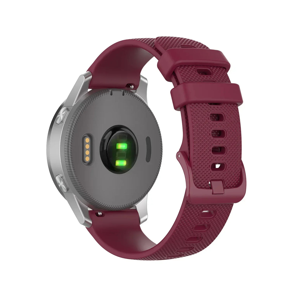 Motorola Moto Watch Textured Silicone Band with Matching Buckle