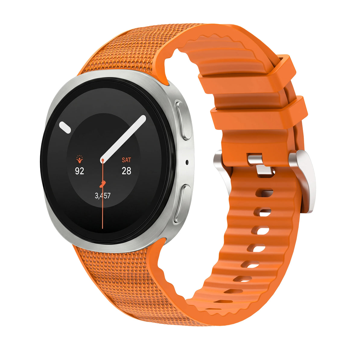 Silicone Sport Band for Samsung Galaxy Watch 9 & 8 40mm 44mm & Classic 46mm | Functional Replacement Strap