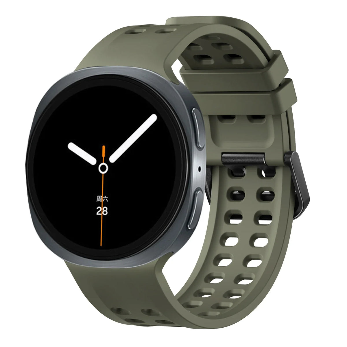 Silicone Sport Band for Samsung Galaxy Watch 9 & 8 40mm 44mm & Classic 46mm | Replacement Strap