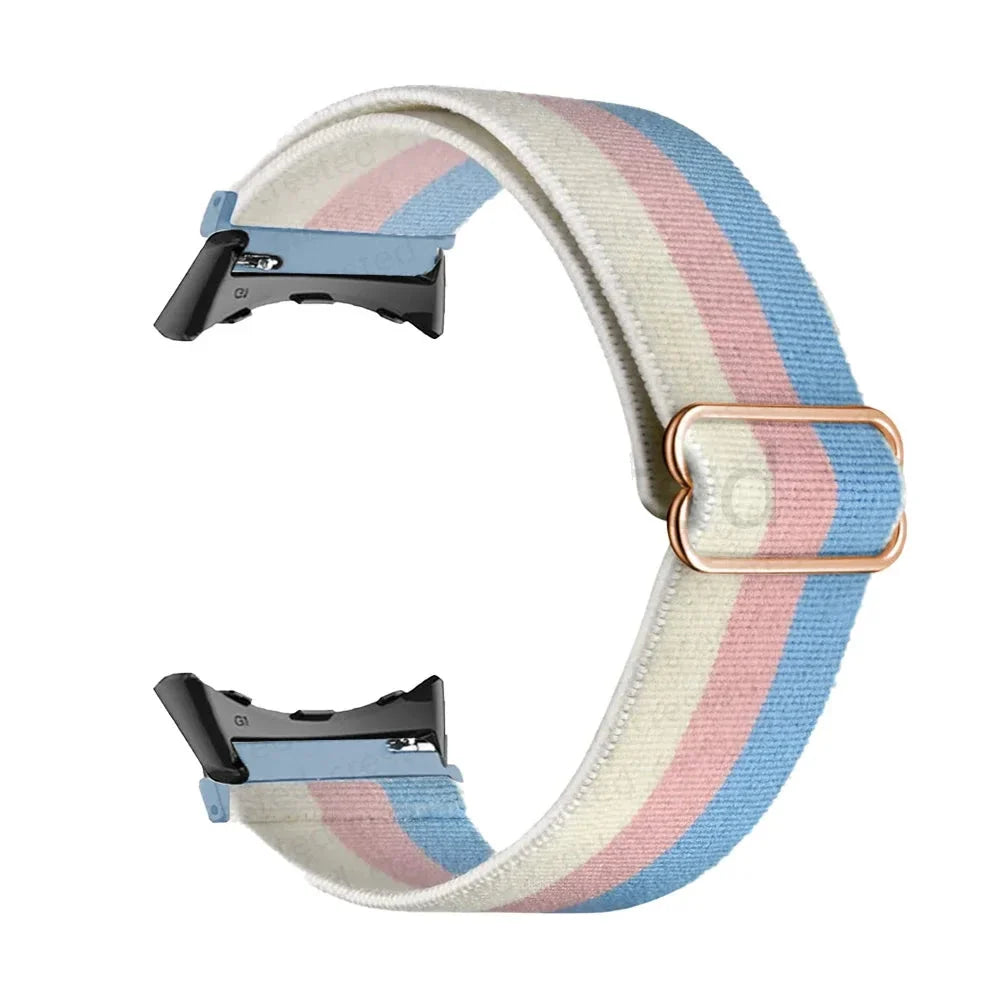 Google Pixel Watch 5, 4 & 3 41mm Elastic Nylon Band, 31 Patterns