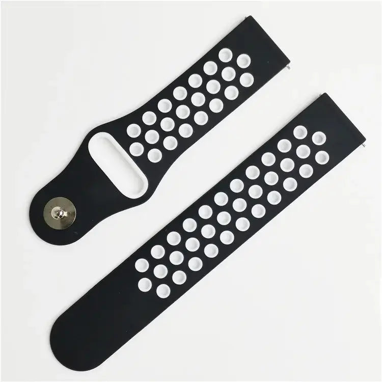 Amazfit Balance, GTR, GTS & Bip Two-Tone Perforated Silicone Band