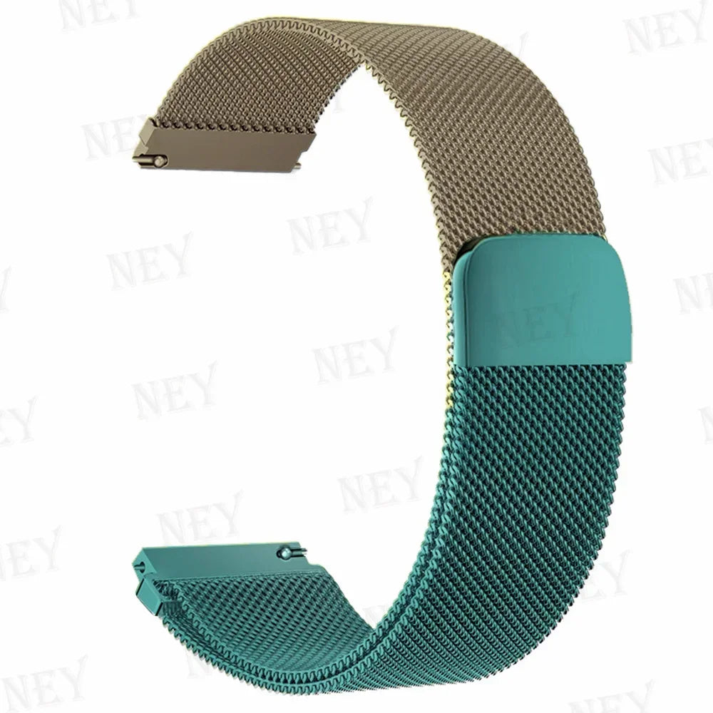 OnePlus Watch Milanese Loop Band, Magnetic Metal Mesh, 28 Colors