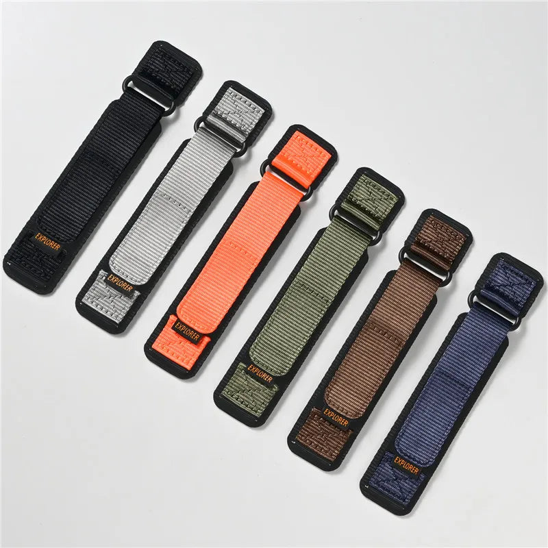 Suunto Race, Vertical & 9 Peak Hook-and-Loop Nylon Sport Band