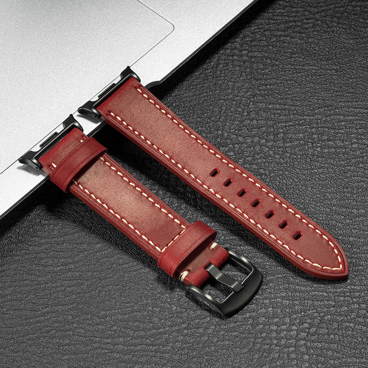 Genuine Leather Band for Samsung Galaxy Watch 8, 8 Classic 46mm & Ultra 47mm