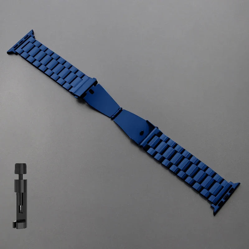 Stainless Steel Strap for Apple Watch Ultra 3/2/1 49mm – Series 11/10/9/8/7/6/SE/5/4/3 46/45/44/42/41/40/38mm