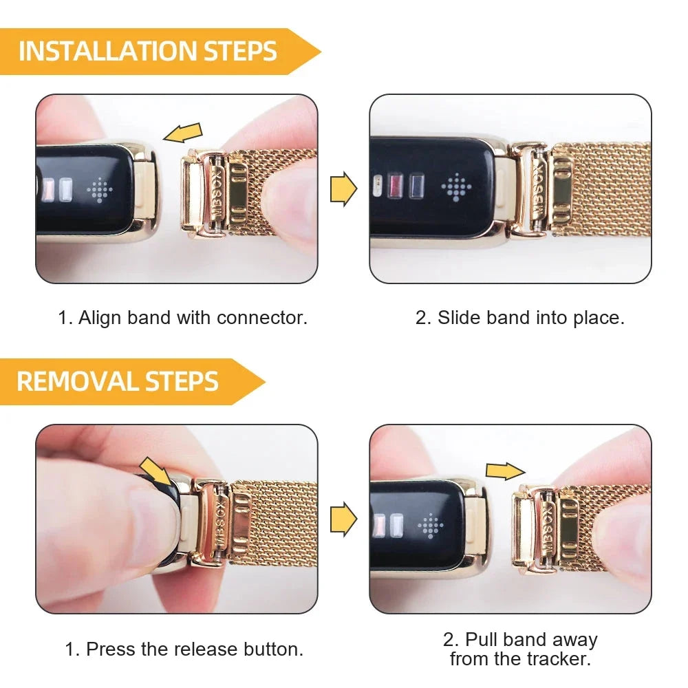 Fitbit Luxe Mesh or Perforated Sport Band