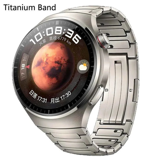 Titanium Alloy Band for Huawei Watch 4 Pro – No-Gap Luxury Metal Bracelet