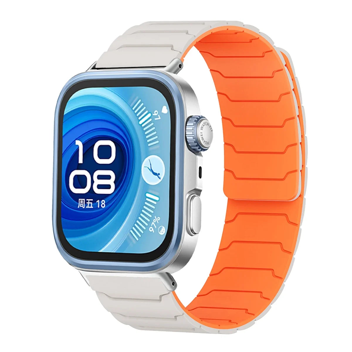 Magnetic Silicone Band for Huawei Watch Fit 4 / Fit 4 Pro / Fit 3 / Fit 2