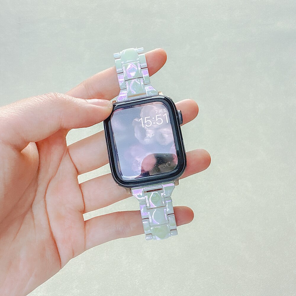 Apple Watch Resin Band Series 11/10/9/8/7/6/5/4/ SE / Ultra 1/2/3