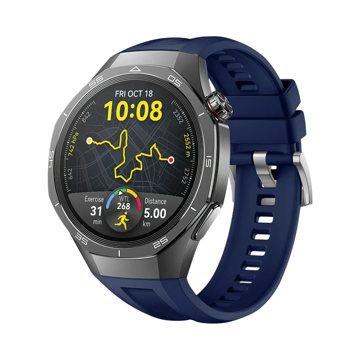 22MM Silicone Sport Band for Huawei Watch GT5 / GT5 Pro / GT4 / GT3 / GT2 46mm & Redmi Watch 5 / 3