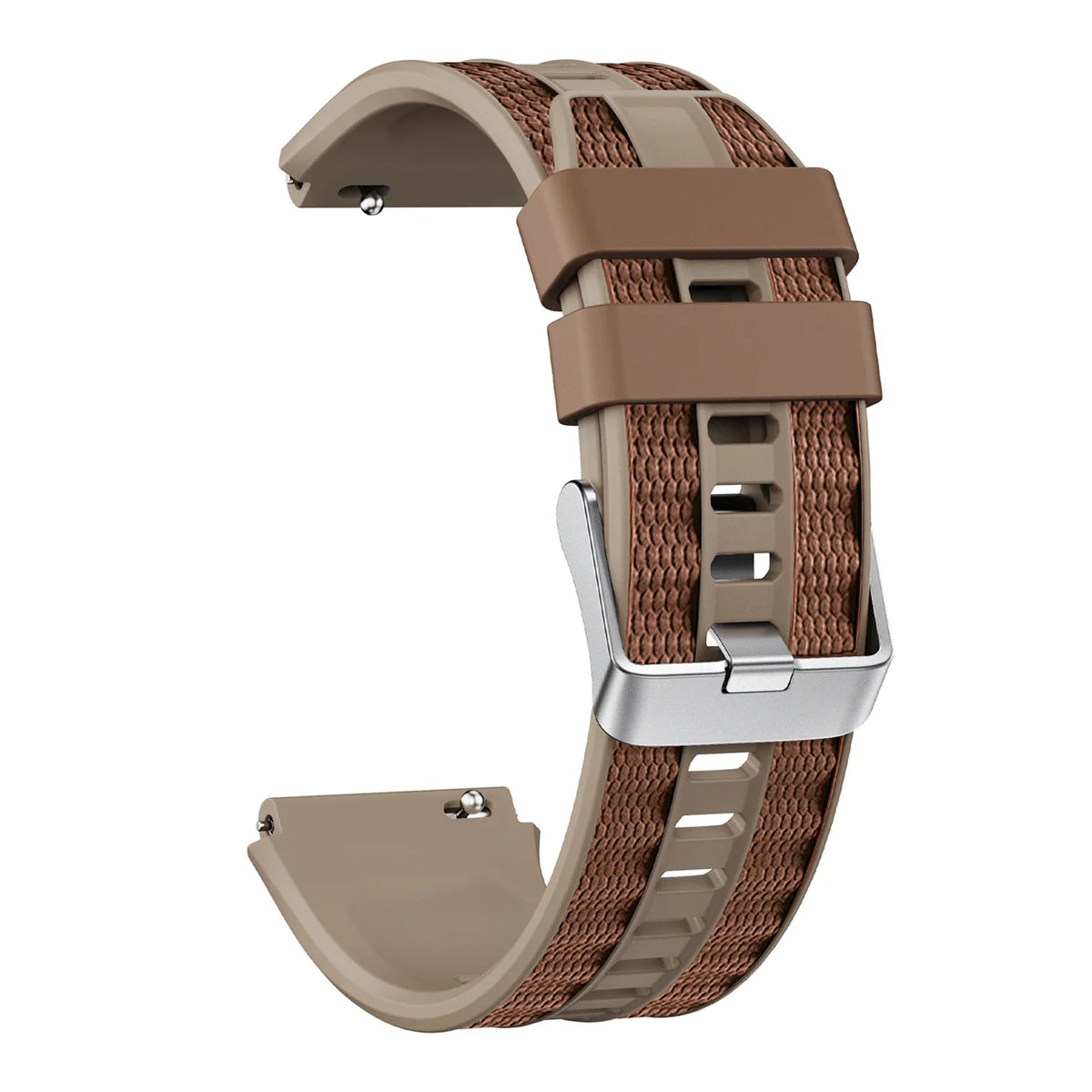 22MM Dual-Color Silicone Watch Band for Huawei Watch GT6 GT5 GT4 GT3 GT2 / Watch 5 4 3 Ultimate