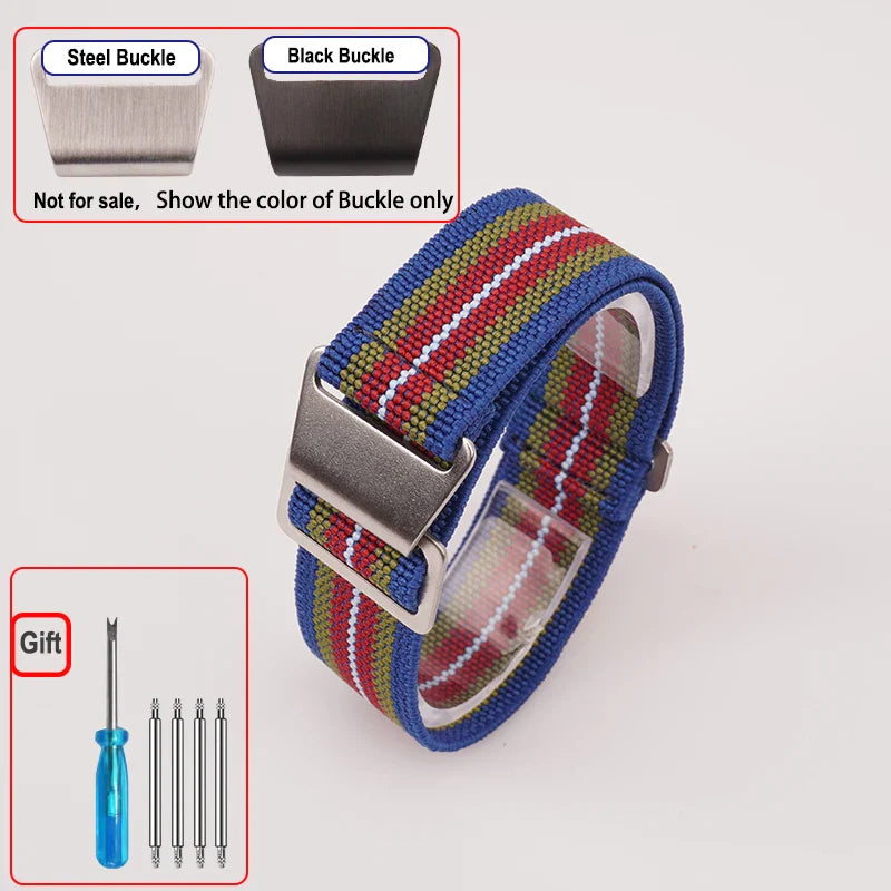 COROS Elastic Nylon Watch Band Universal Fit Parachute Style