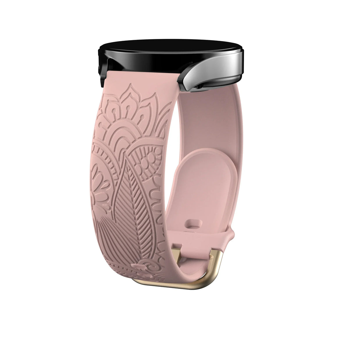 Motorola Moto Watch Engraved Mandala Silicone Band