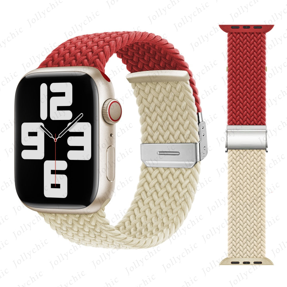 Apple Watch Loop Armband Series 11/10/9/8/7/6/5/4/ SE / Ultra 1/2/3 - Comfortable & Stylish