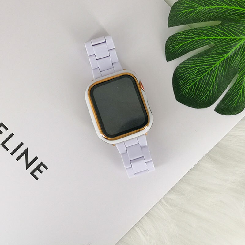 Durable Resin Apple Watch Band - Stylish & Functional Accessory for Your Smartwatch