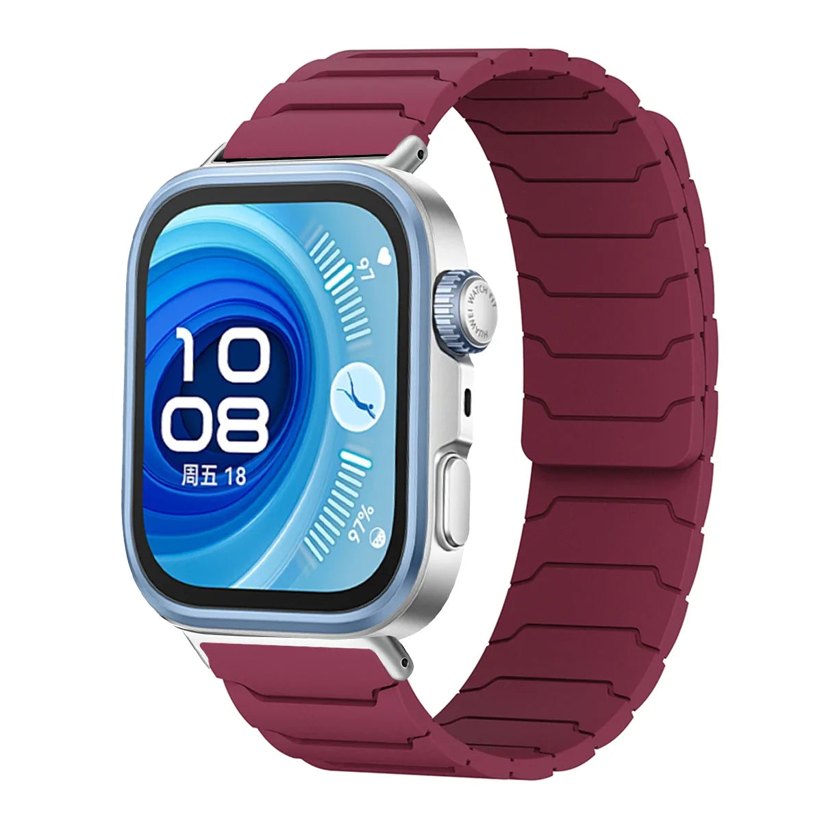 Magnetic Silicone Band for Huawei Watch Fit 4 / Fit 4 Pro / Fit 3 / Fit 2