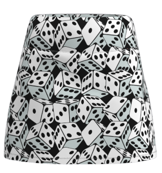 Tumbling Dice Ladies Active SKORT by ReadyGOLF