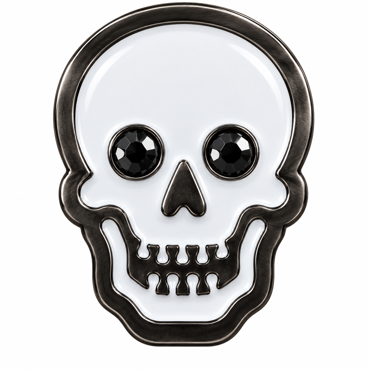 Skull Crystal Ball Marker & Hat Clip by ReadyGOLF