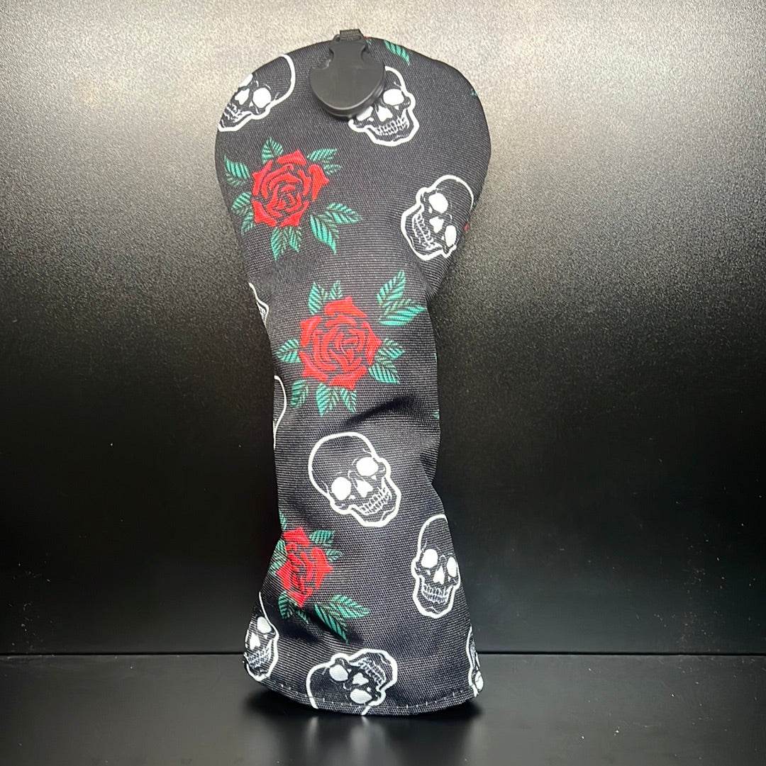 Skulls & Roses Canvas Headcover