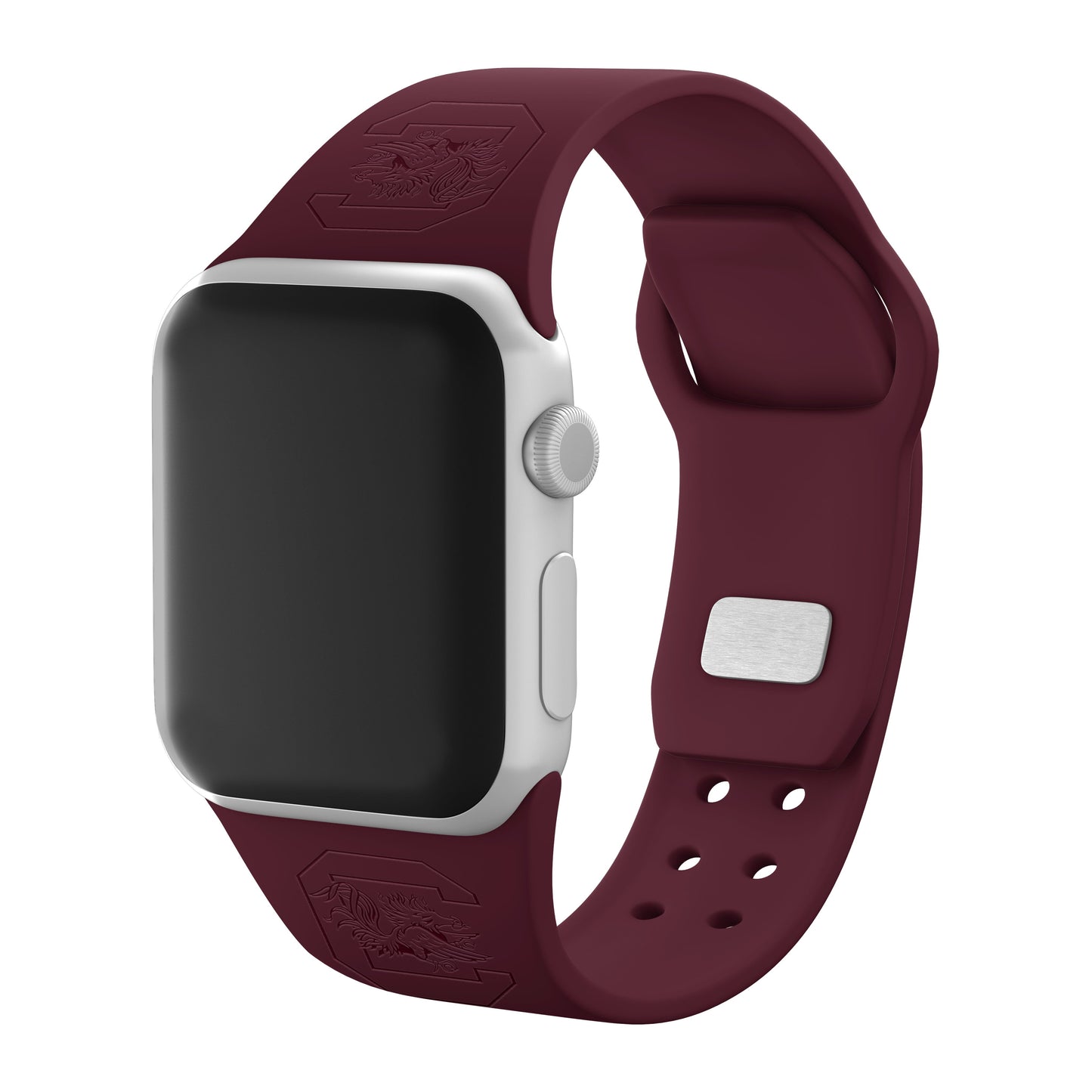South Carolina Gamecocks Engraved Apple Watch Band