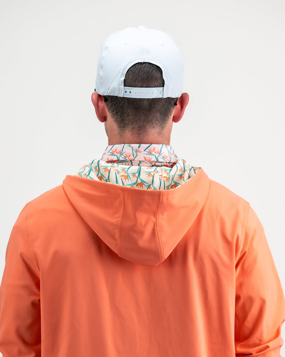 Performance Golf Hoodie - Birds of Paradise