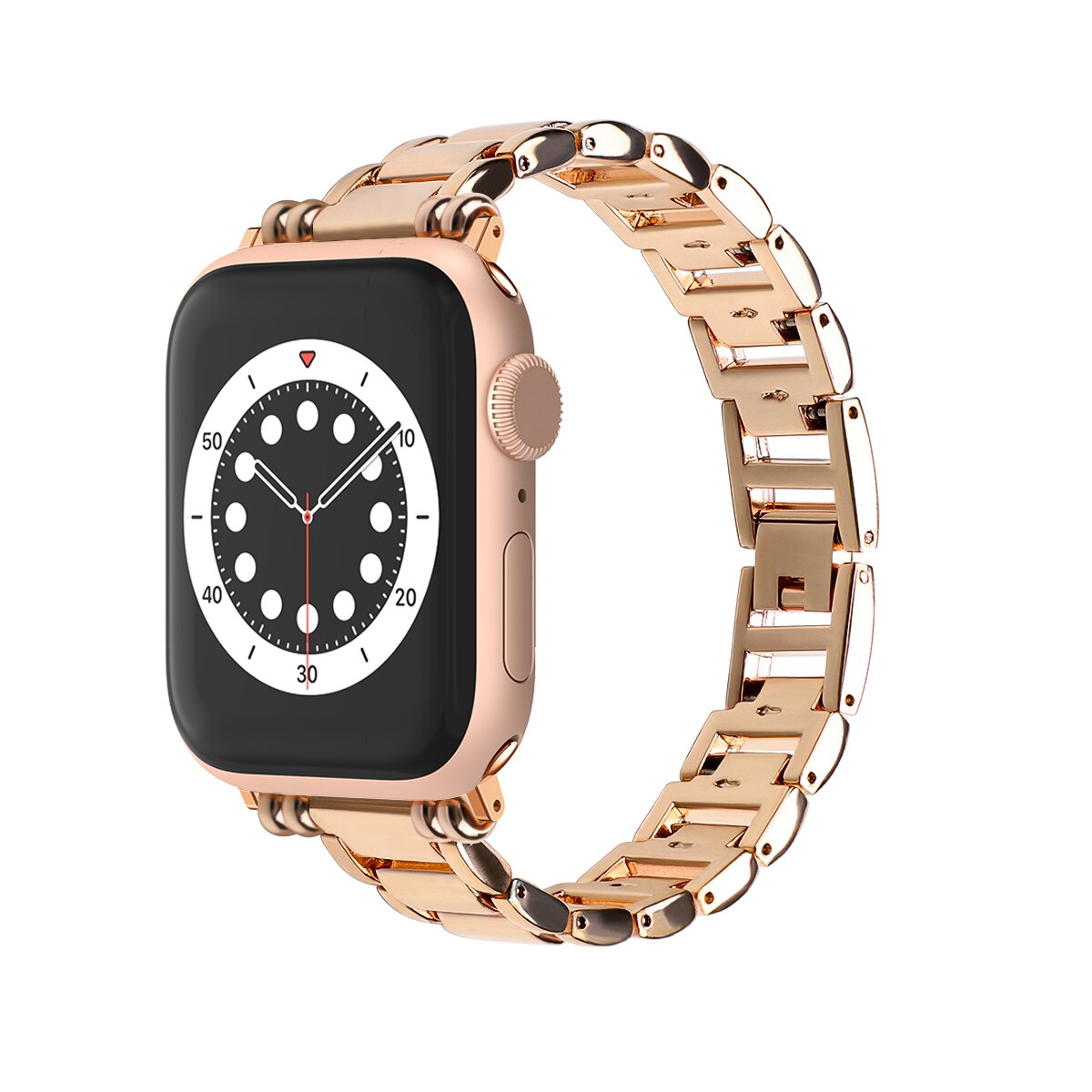 Luxury Stainless Steel Apple Watch Band Series 11/10/9/8/7/6/5/4/ SE / Ultra 1/2/3